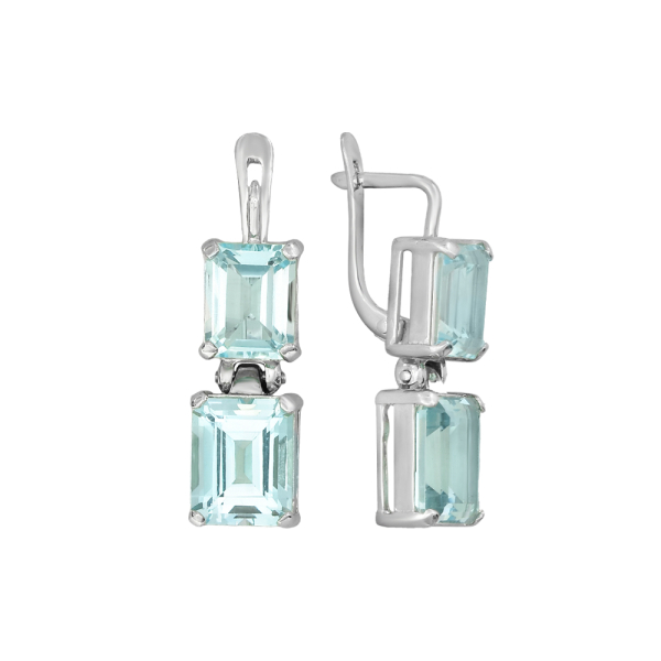 Серьги из белого золота Серьги из белого золота