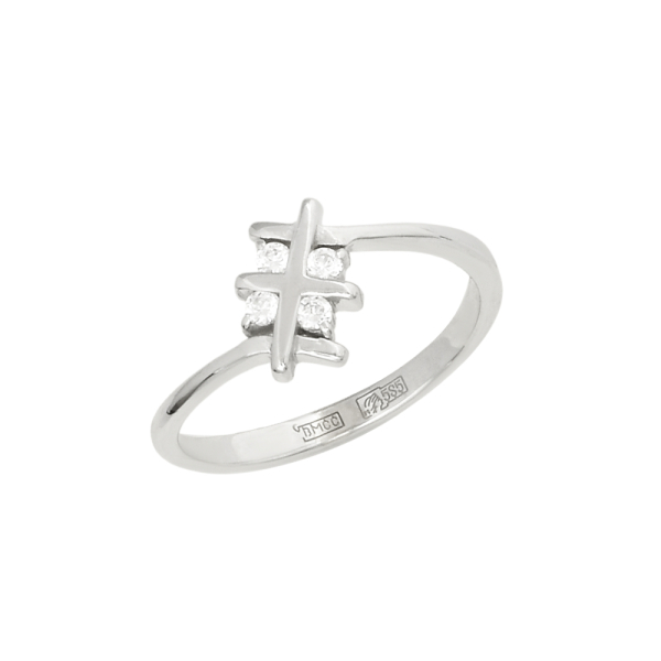 Кольцо из белого золота Кольцо из белого золота