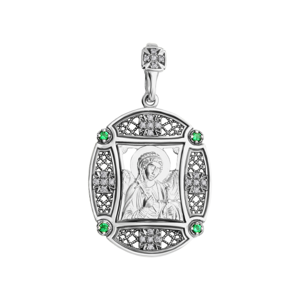 Иконка из серебра