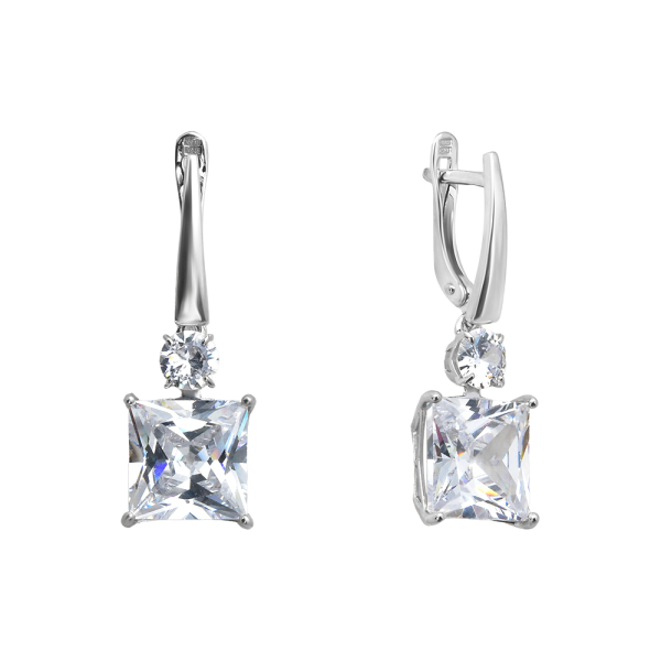 Новые серьги из серебра
