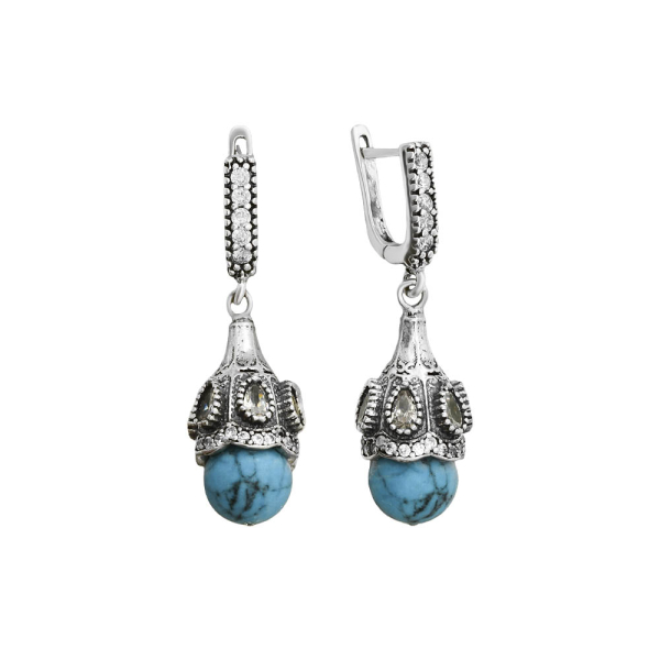 Серьги из серебра