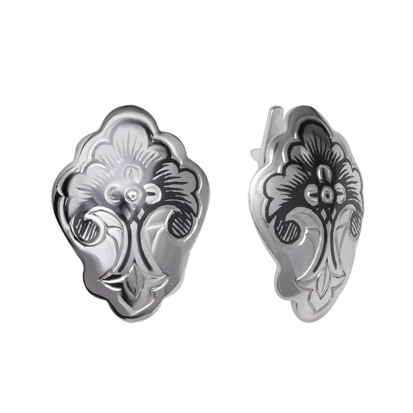 Серьги из серебра