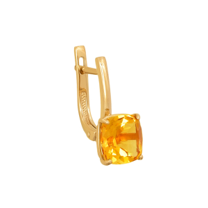 Серьги из красного золота