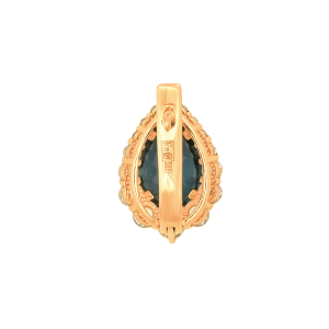 Серьги из красного золота