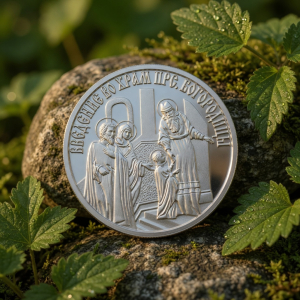 Сувенирная Монета из серебра