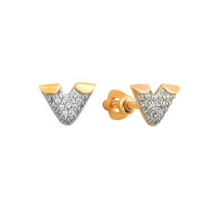 Серьги из красного золота Серьги из красного золота