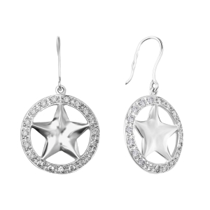 Серьги из серебра