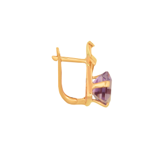 Серьги из красного золота
