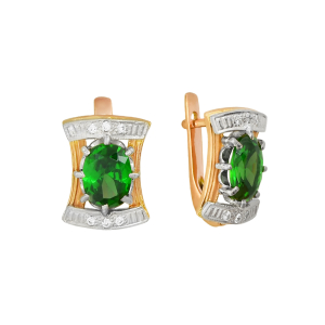 Серьги из красного золота Серьги из красного золота