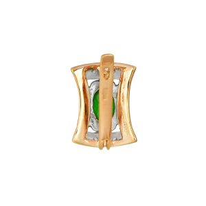 Серьги из красного золота