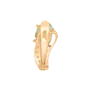 Серьги из красного золота