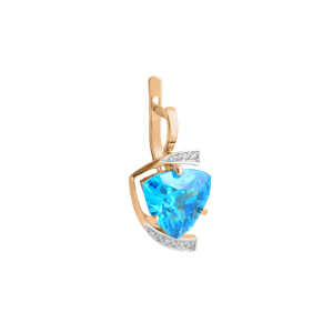 Серьги из красного золота Серьги из красного золота