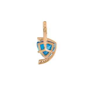 Серьги из красного золота Серьги из красного золота