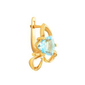 Серьги из красного золота Серьги из красного золота