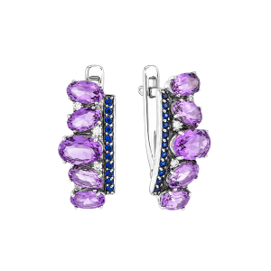 Серьги из серебра