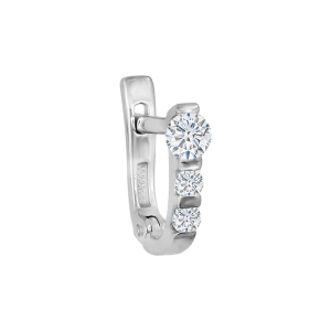 Серьги из белого золота