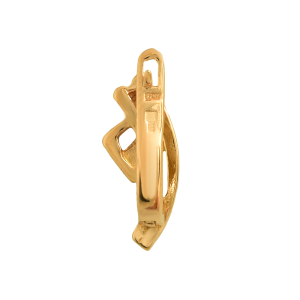 Серьги из красного золота