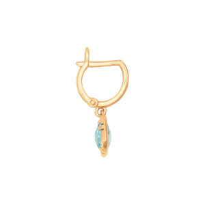 Серьги из красного золота