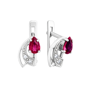 Серьги из серебра