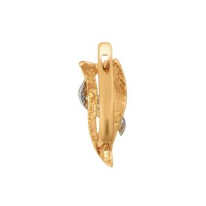 Серьги из красного золота
