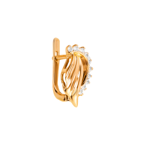 Серьги из красного золота Серьги из красного золота