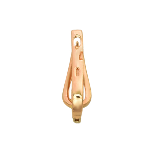 Серьги из красного золота