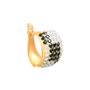 Серьги из красного золота