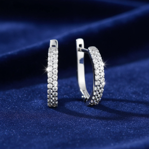 Серьги из белого золота Серьги из белого золота