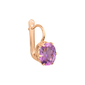 Серьги из красного золота Серьги из красного золота