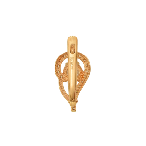 Серьги из красного золота