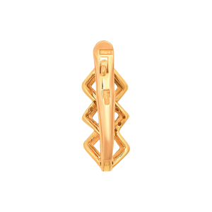Серьги из красного золота
