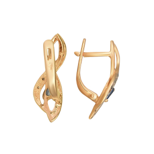 Серьги из красного золота Серьги из красного золота