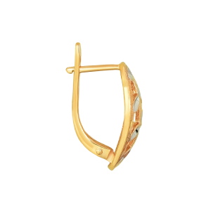 Серьги из красного золота