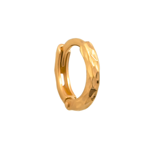 Новые серьги из красного золота