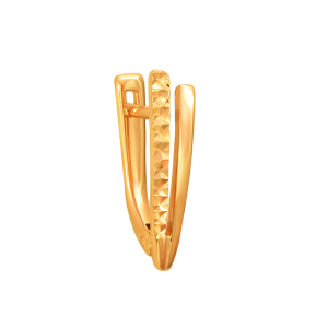 Серьги из красного золота