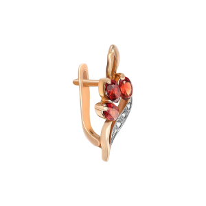 Серьги из красного золота Серьги из красного золота