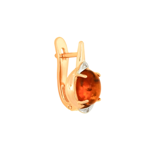 Серьги из красного золота Серьги из красного золота