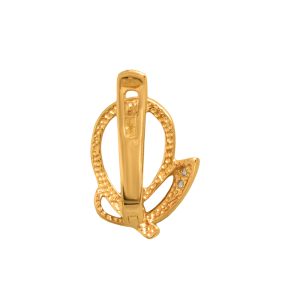 Серьги из красного золота