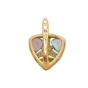 Серьги из красного золота