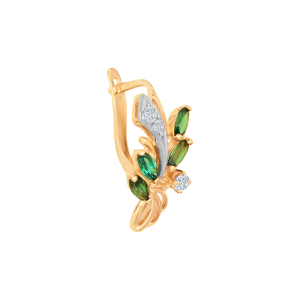 Серьги из красного золота Серьги из красного золота