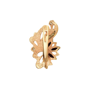 Серьги из красного золота