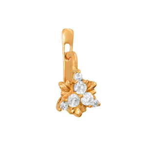 Серьги из красного золота