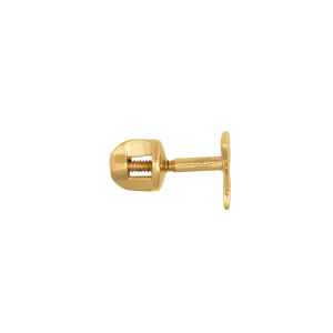 Серьги из красного золота