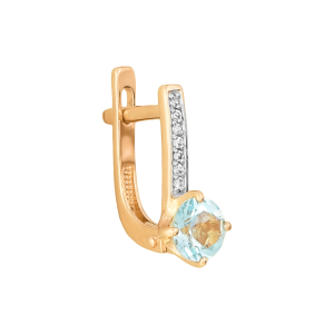 Серьги из красного золота Серьги из красного золота