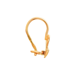 Серьги из красного золота