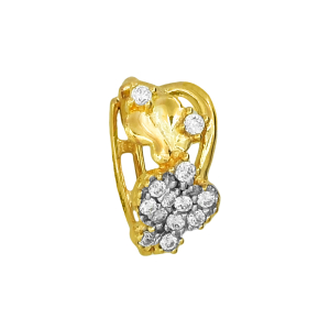 Серьги из желтого золота