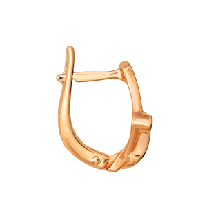 Серьги из красного золота