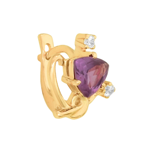 Серьги из красного золота Серьги из красного золота