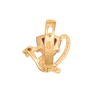 Серьги из красного золота Серьги из красного золота