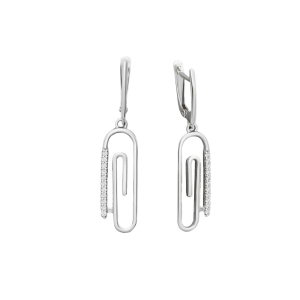 Серьги из серебра